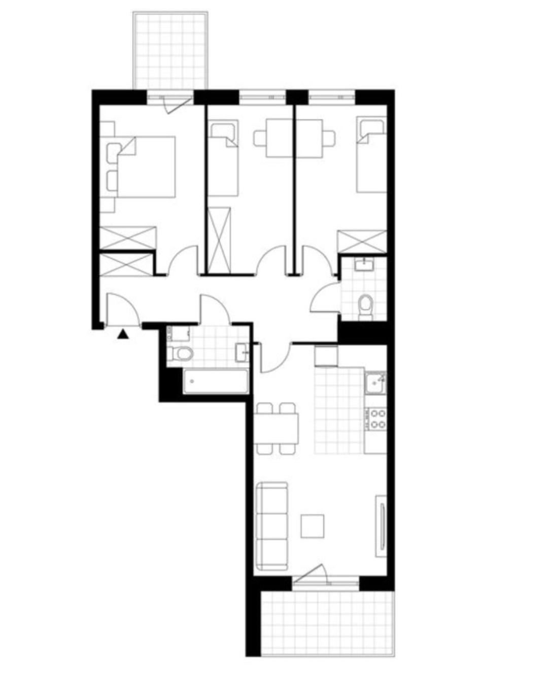 Ceglana 68metrow Apartment Katowice